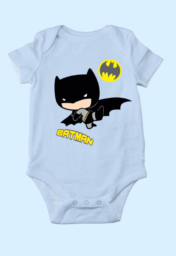 Baby body suit with water based chest print Baby body suit with water based chest print